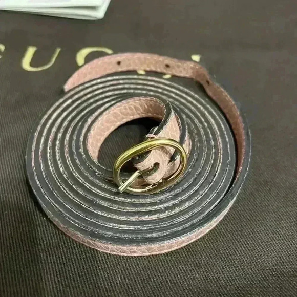 Gucci Wallet/Crossbody Authentic Dusty Pink, Like New - Picture 5 of 9